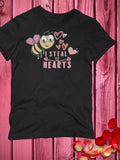 Buzz Bumble Bee Stealer of Hearts Tee| Sweetheart TShirt