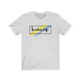 Teacher Life T-Shirt | Love Teaching | Beauty and Education | Eye Catching Teach Tshirt | Stylish Teacher Shirt | Trendy Learning | Unisex- Women & Men's Tee | Teacher Life