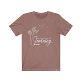 Beautiful Learning T-Shirt | Love Teaching | Beauty and Education | Windflower | Elegant Teacher Shirt | Learning | Unisex- Women & Men's Tee | It's a Beautiful Day for Learning