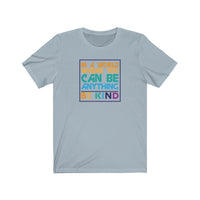 Be Kind T-Shirt | Love Teaching | Beauty and Education | World Peace | Stylish Teacher Shirt | Trendy Learning | Unisex- Women & Men's Tee | In a World Where you can be Anything Be Kind