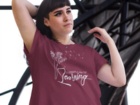 Beautiful Learning T-Shirt | Love Teaching | Beauty and Education | Windflower | Elegant Teacher Shirt | Learning | Unisex- Women & Men's Tee | It's a Beautiful Day for Learning